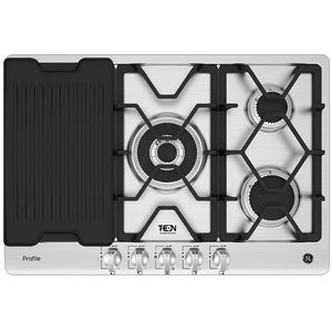 Parrilla 76 cm Empotrable Acero Inoxidable GE Profile - PGP75TI0