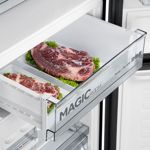 Refrigerador Bottom Freezer 297 L (10 pies) Inoxidable Haier - HBL283BKNSS0