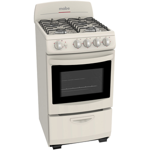 Estufa de Piso 51 cm Bisque Mabe - EM5138BAPB1
