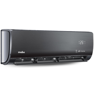 Minisplit Inverter Frío/ Calor 115 V 12,000 BTU's Dark Silver Mabe - MMI12HADGCAM8