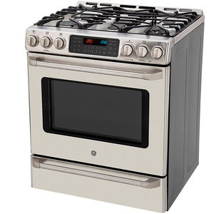 Estufa de piso 76cm Acero Inoxidable GE Profile - CGS985SETSS