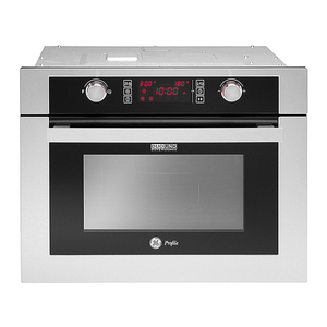 Horno combi empotrable 60 cm Acero Inoxidable vidrio Negro GE Profile - FCEGEP0441A2IN