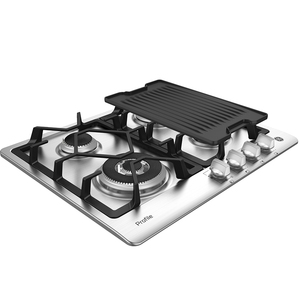 Parrilla 60 cm Empotrable Acero Inoxidable GE Profile - PGP64TI0